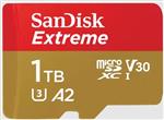 Memoria Micro SD SanDisk Extreme SDXC 1TB con Adaptador SD