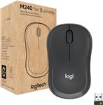 Mouse Logitech M240 for Business - Negro (ECOBOX)