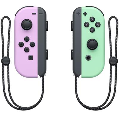 Controles Nintendo Joy-Con Pastel Purple (I) y Pastel Green (D) para Nintendo Switch