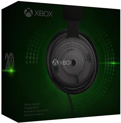 Microsoft Official Xbox Series X/S - Headset con cable 20th Aniversario- Edición Limitada