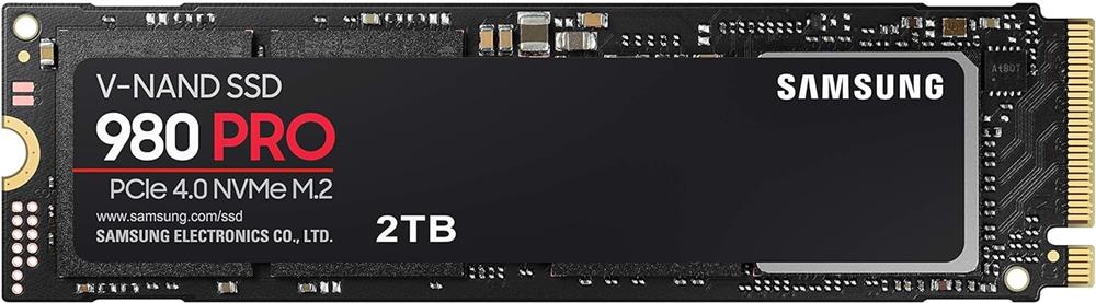 Disco de Estado Sólido Samsung SSD 980 PRO PCIe 4.0 NVMe M.2 de 2TB 