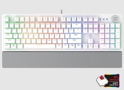 Teclado Mecanico Fantech Maxpower MK853 V2 - Blanco