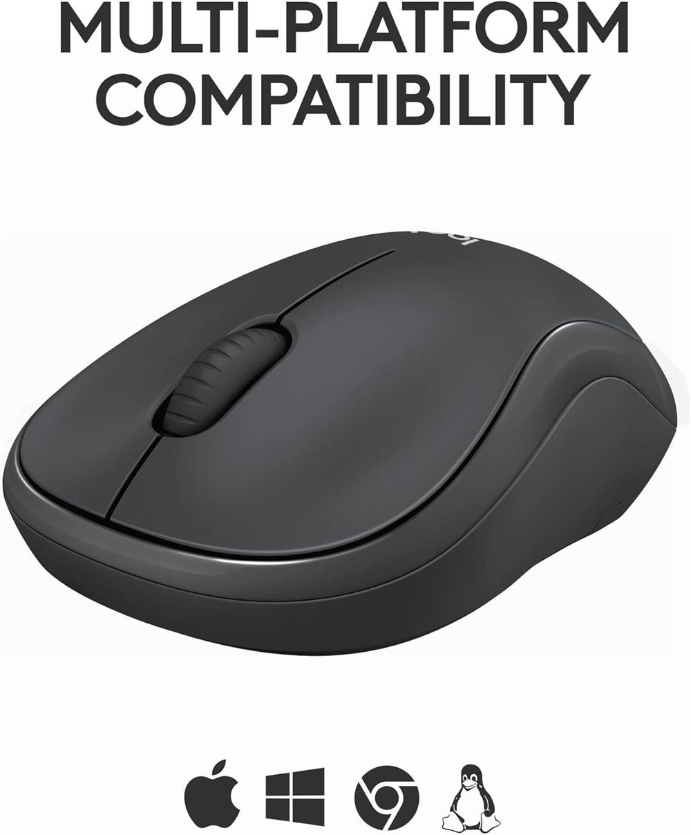 Mouse Logitech M240 for Business - Negro (ECOBOX)