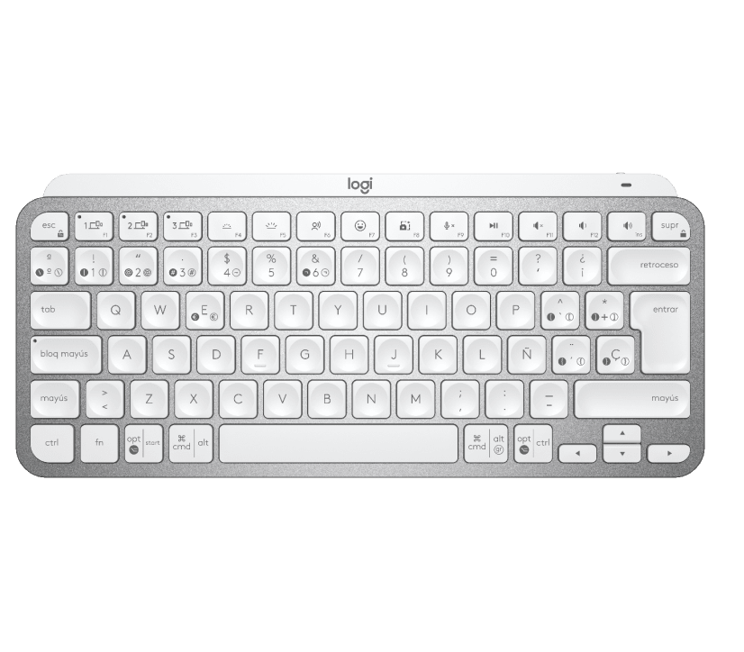 Teclado Mecanico Logitech MX Keys Mini Grey Retroilum