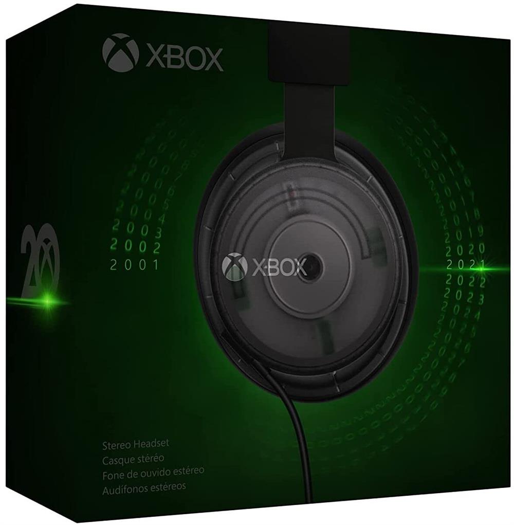 Microsoft Official Xbox Series X/S - Headset con cable 20th Aniversario- Edición Limitada