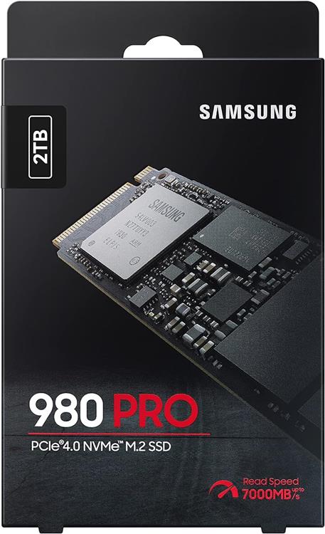 Disco de Estado Sólido Samsung SSD 980 PRO PCIe 4.0 NVMe M.2 de 2TB 