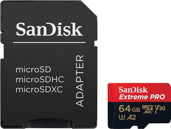 Micro SD Sandisk Extreme PRO 64GB